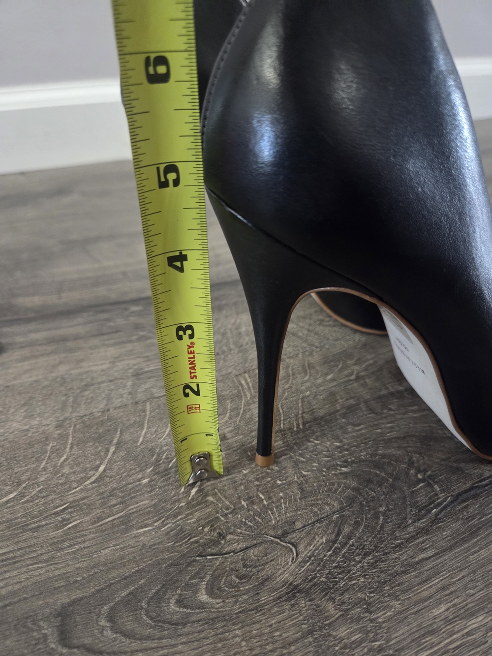 Massimo Matteo Womens Black Pointed-Toe Leather Pumps Size 10 NWOT - Picture 10 of 10